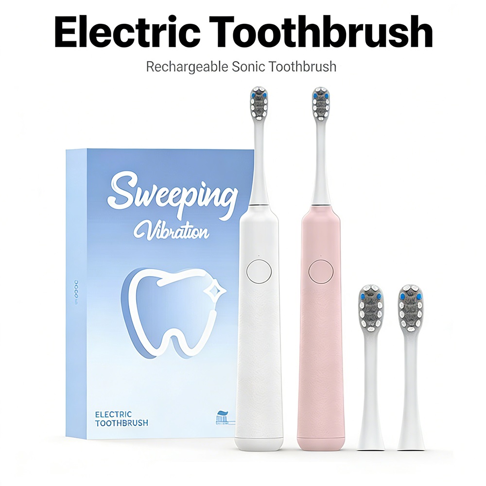 Teeth Whitening Lab - DOCOLAB Sonic Electric Toothbrush 3Gear Vibration
