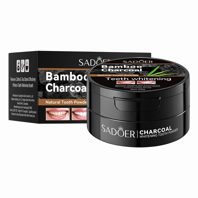 60g Tooth Whitening Powder Act - Teeth Whitening Charcoal ulasan dan harga