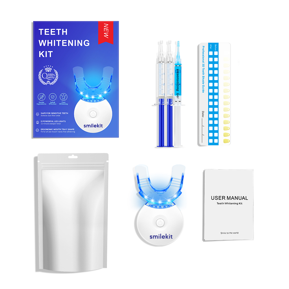 Teeth Whitening Kit - 5X LED L - Teeth Whitening Essence ulasan dan harga