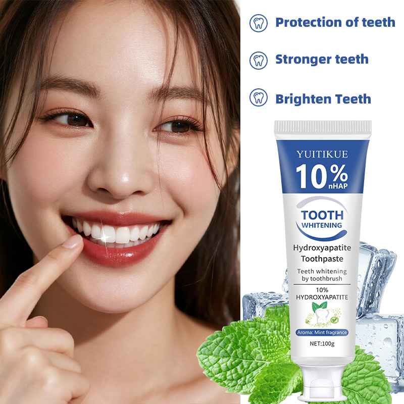 YUITIKUE 10% NHAP Hydroxyapati - Teeth Whitening Toothpaste ulasan dan harga