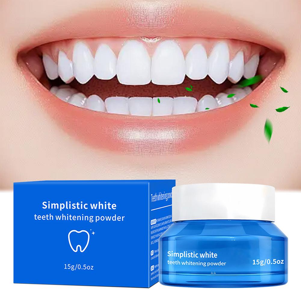 Simplistic White Teeth Whiteni - Teeth Whitening Bleach ulasan dan harga