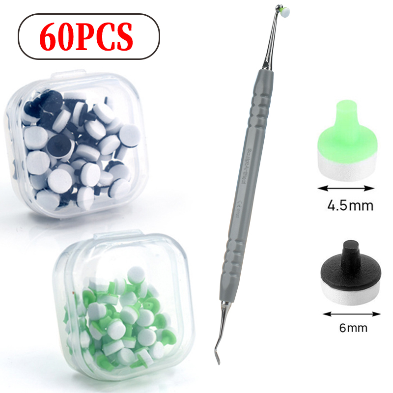 60Pcs/box Dental Resin Filling - Teeth Whitening Foam ulasan dan harga