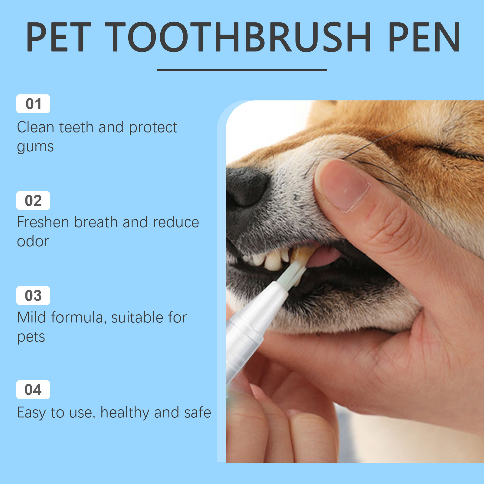Oral Cleaning Gel Pen For Dogs - Teeth Whitening Toothpaste ulasan dan harga