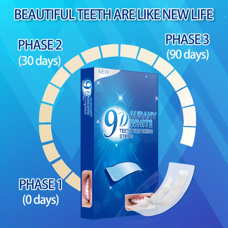 21 Pairs of 9D Aurany White Te - Teeth Whitening Essence ulasan dan harga