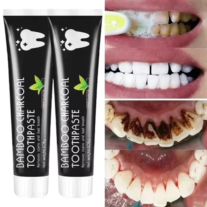 Whitening Toothpaste Bamboo Ch - Teeth Whitening Charcoal ulasan dan harga