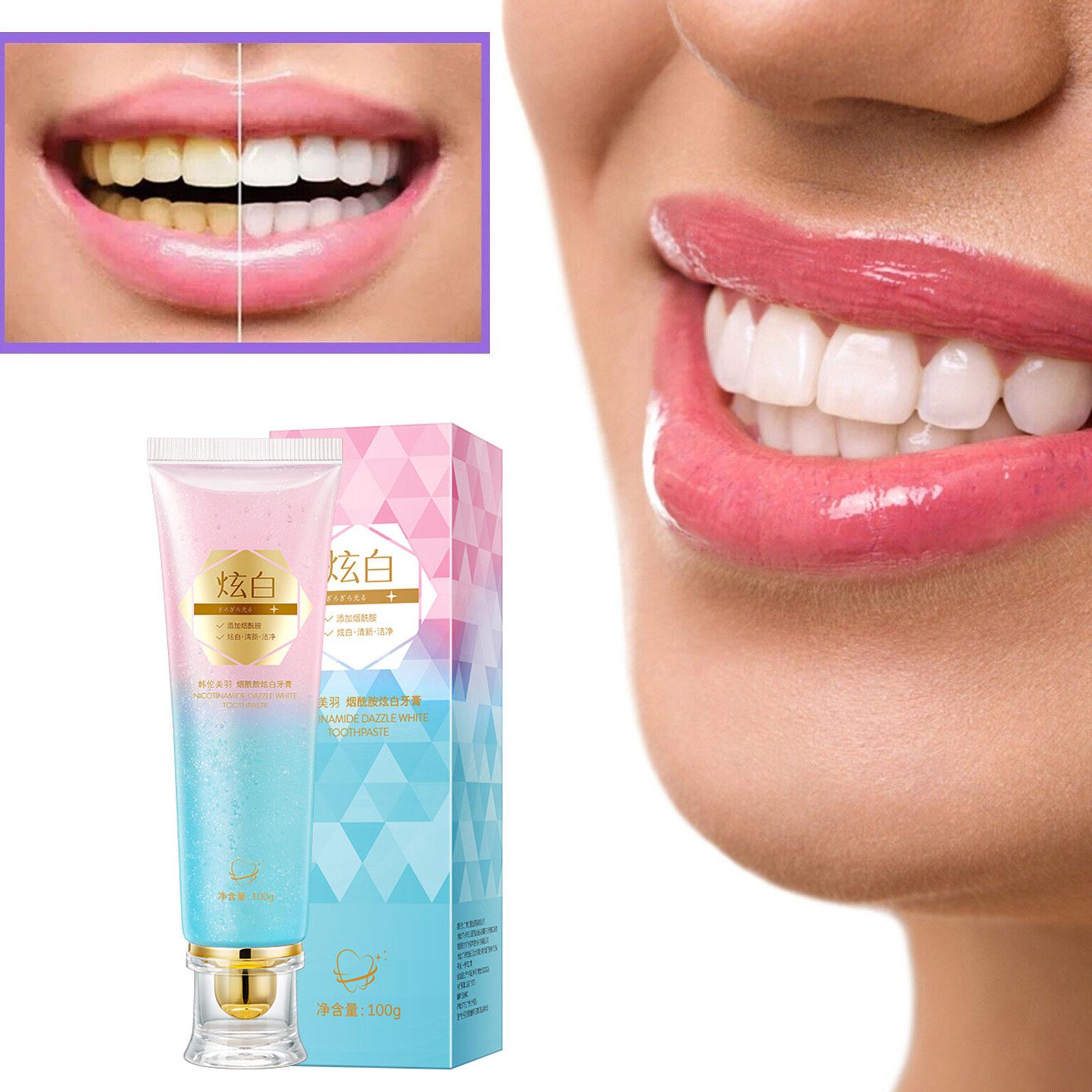 Niacinamide Whitening Toothpas - Teeth Whitening Toothpaste ulasan dan harga