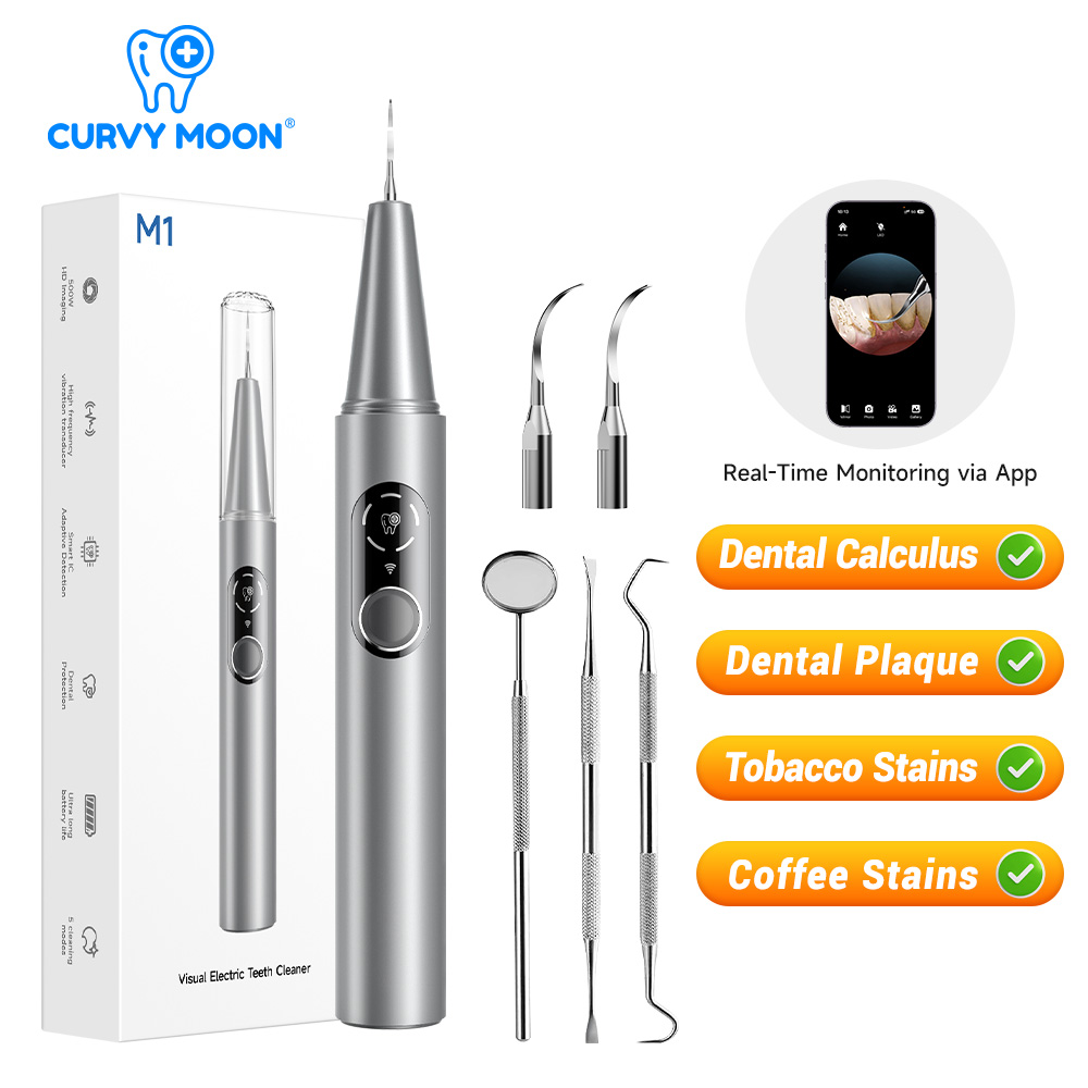 CURVY MOON Visible Electric Ul - Teeth Whitening Home ulasan dan harga