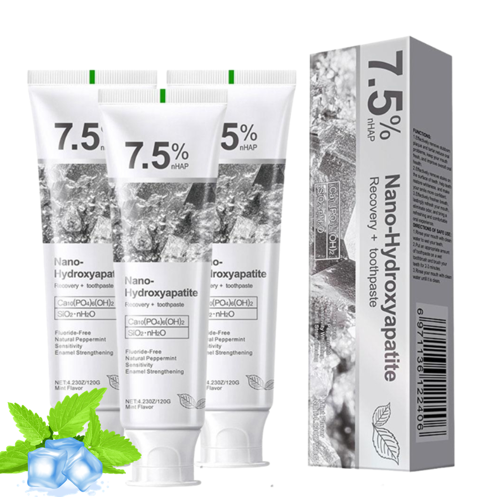 7.5% Nano Hydroxyapatite Tooth - Teeth Whitening Toothpaste ulasan dan harga
