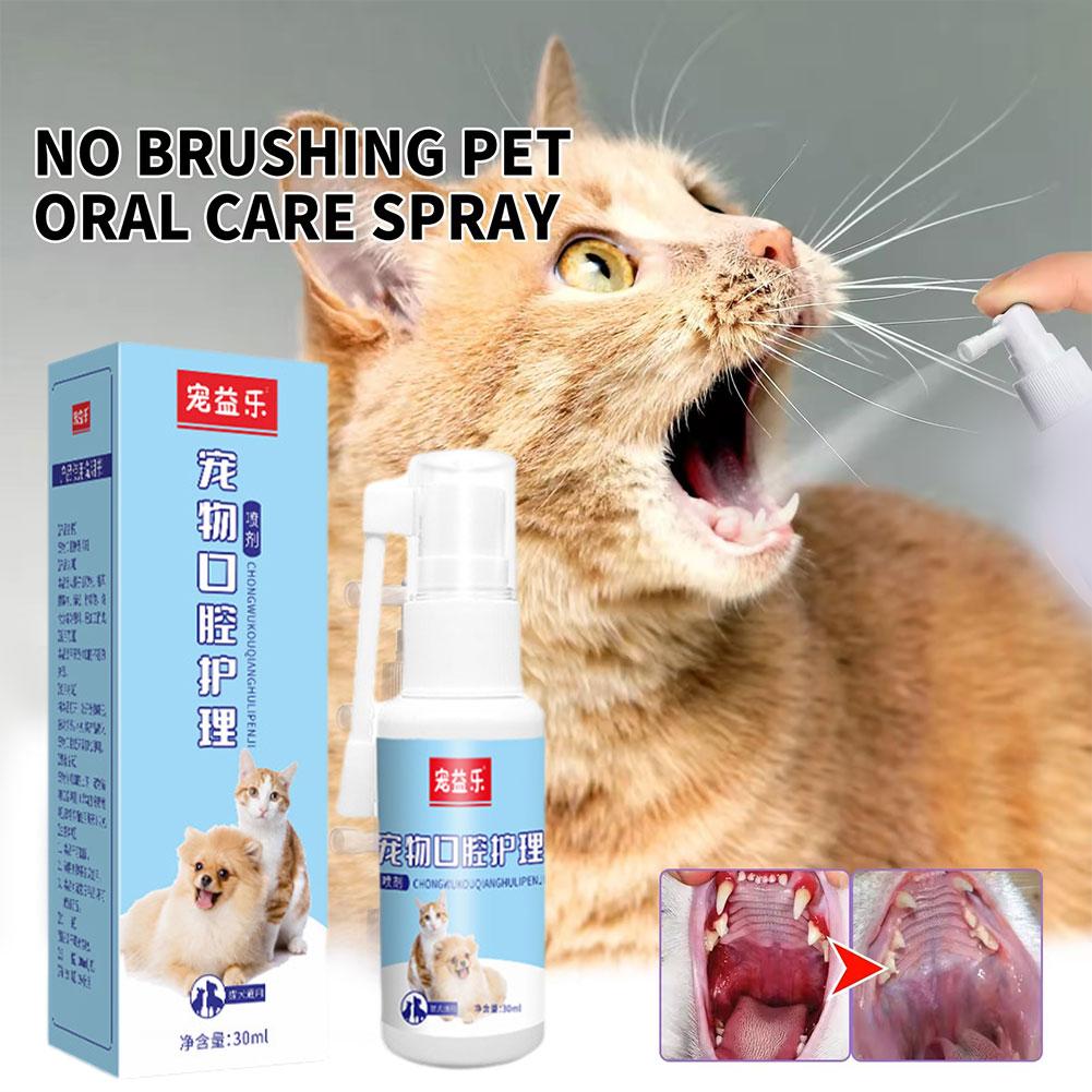 Pet Oral Spray Clean Teeth Deo - Teeth Whitening Foam ulasan dan harga