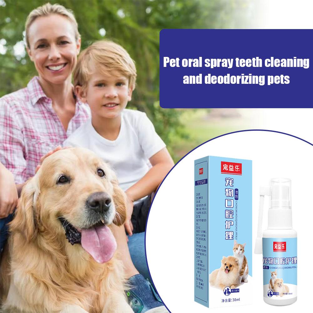 Pet Oral Spray Clean Teeth Deo - Teeth Whitening Foam ulasan dan harga