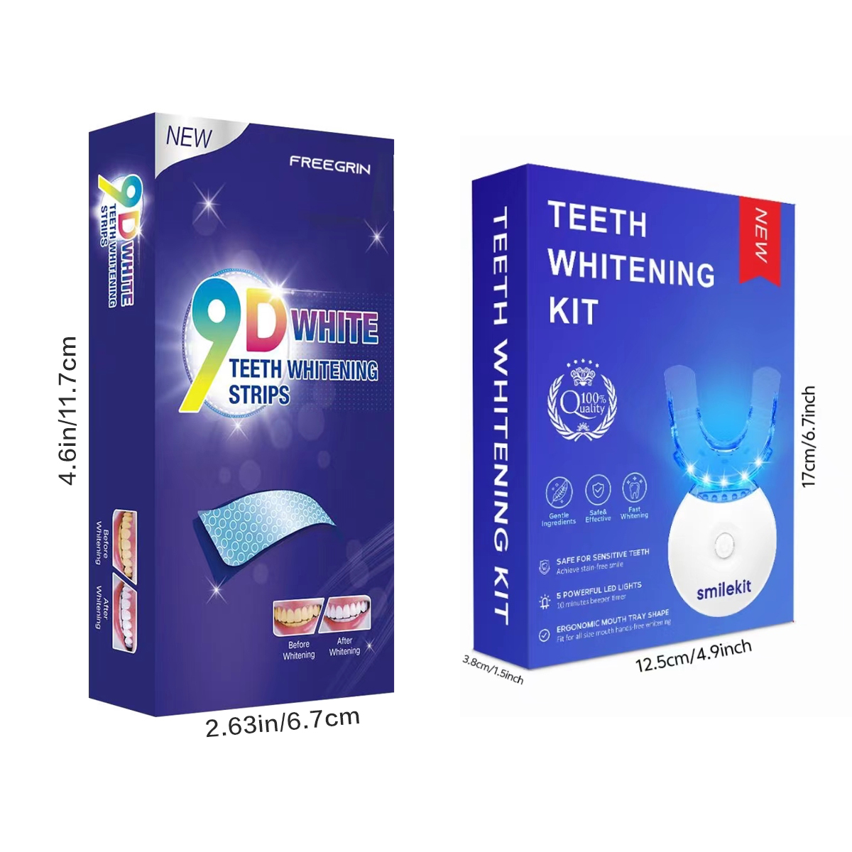 Teeth Whitening Kit - 5X LED L - Teeth Whitening Essence ulasan dan harga