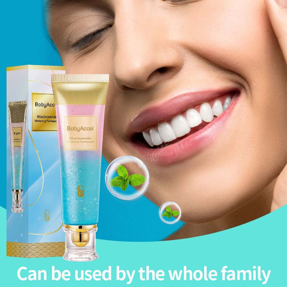 100G Niacinamide Whitening Too - Teeth Whitening Toothpaste ulasan dan harga
