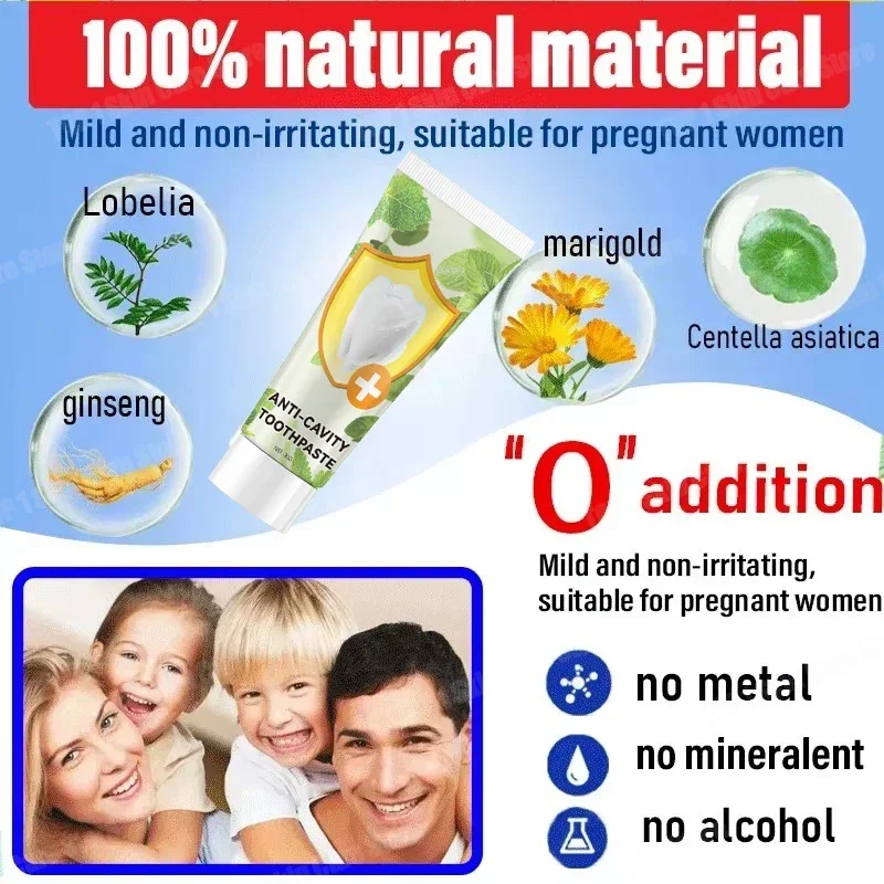 Anti Decay Toothpaste Repairs  - Teeth Whitening Foam ulasan dan harga