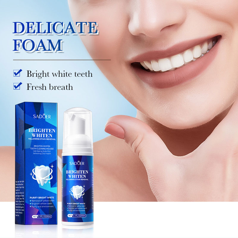 SADOER Bright White Teeth Clea - Teeth Whitening Xylitol Gum ulasan dan harga