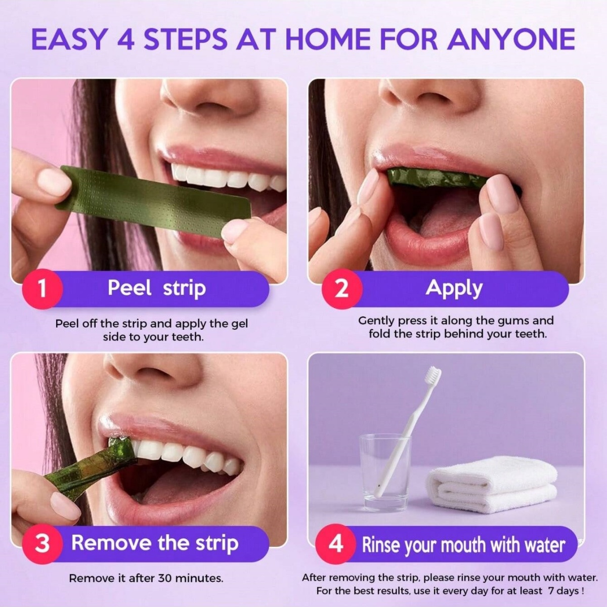 Deluxe Whitening Teeth Sticker - Teeth Whitening Before And After ulasan dan harga