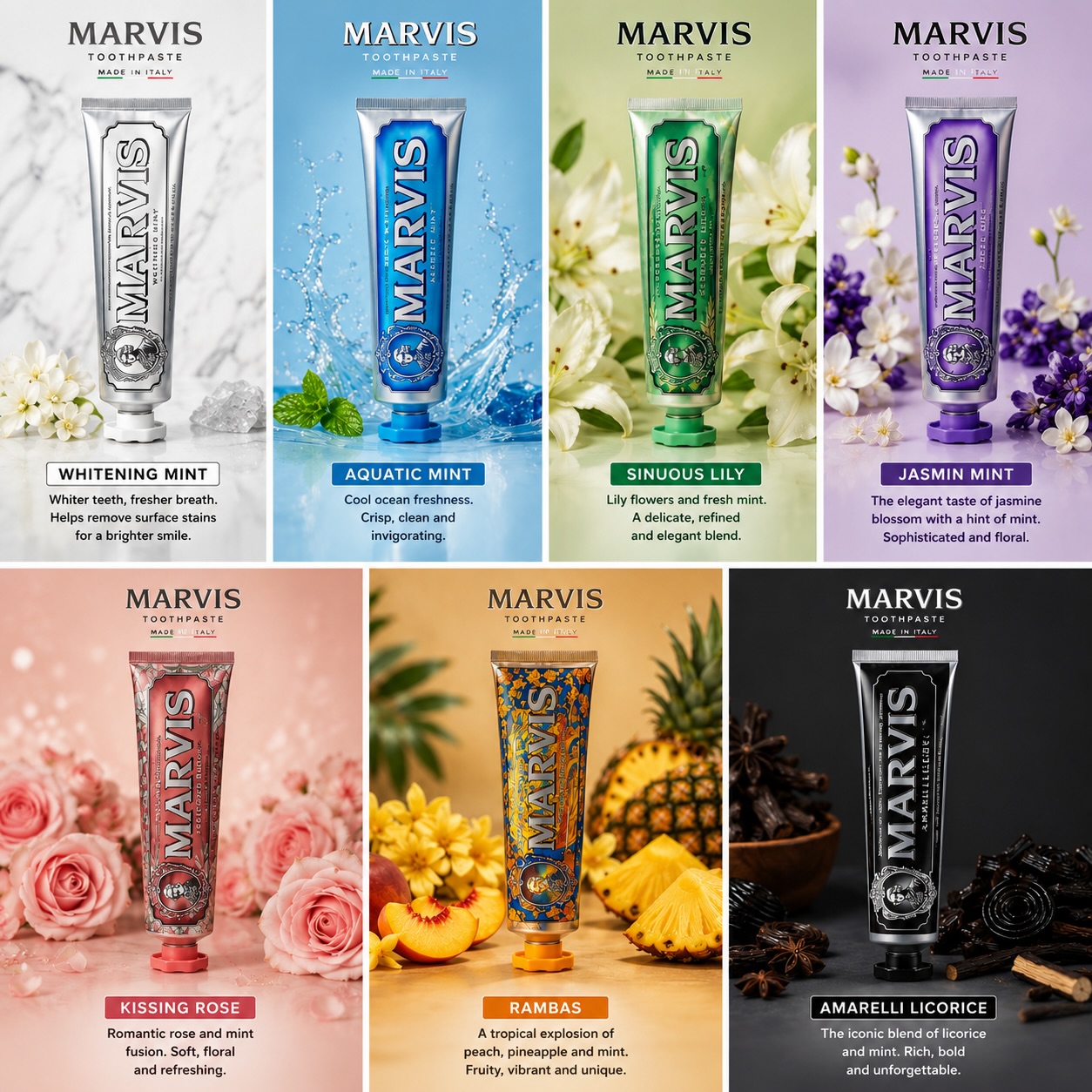 Marvis Mint Toothpaste Premium - Teeth Whitening Toothpaste ulasan dan harga