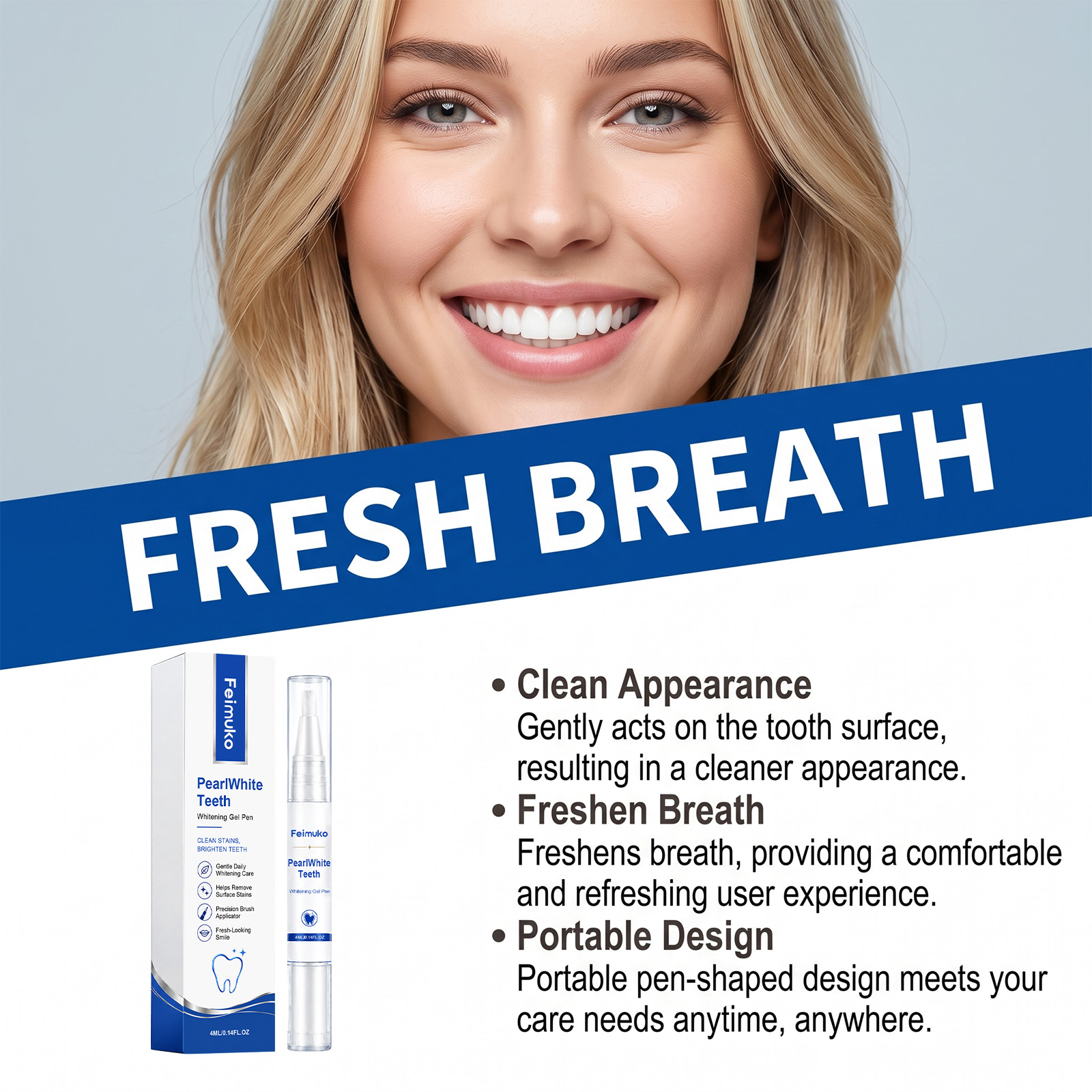 Portable Teeth Whitening Gel P - Teeth Whitening Before And After ulasan dan harga